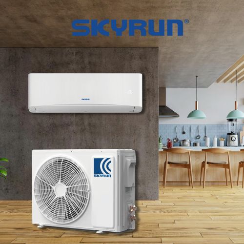 Skyrun 1.5HP Split Air Conditioner - Copper Condenser, Super Cooling Blue Fin,Free Installation Kit 3M (KF-35GWC-CT/D)
