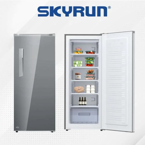 Skyrun Skyrun 180L 180Lts,Low Noise,Fast Cooling,Silver color,R290a,outside condenser (BDL-180HC)