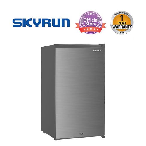 Skyrun 95L 95Lts,Low Noise,Fast Cooling,Inox & Silver color,R600a,inside condenser (BCD-95A)