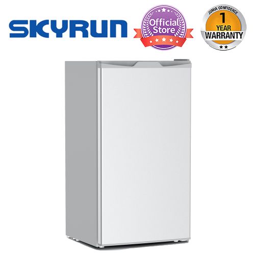 Skyrun 90L 90Lts,Low Noise,Fast Cooling,Silver color,R600a,inside condenser (BCD-90G)