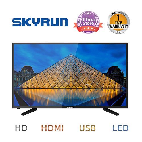 Skyrun 32-Inch 32'' LED HD TV,2 HDMI, 1 USB DIVX,1 AV (LED-32XM/N68D)