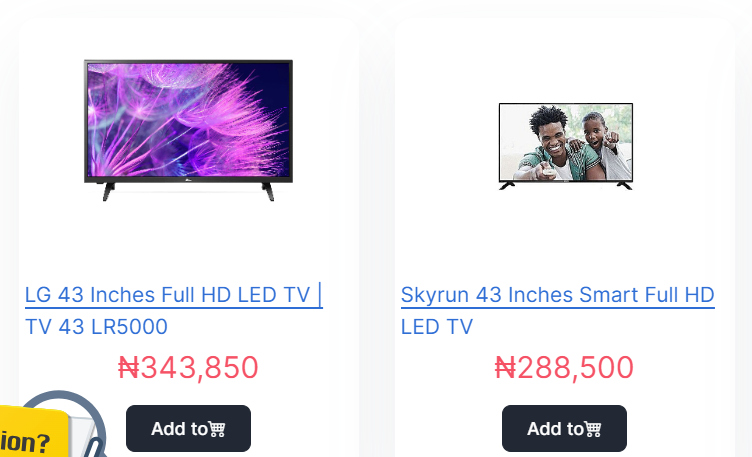 Skyrun 43-Inch 43'' LED HD TV,2 HDMI, 2 USB DIVX,1 AV ,VGA-RGB (LED-43/CX28)