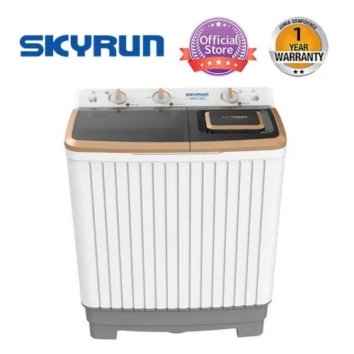 Skyrun 9Kg Twin Tub Semi Automatic, Classical Design (SPB95-125ZR)