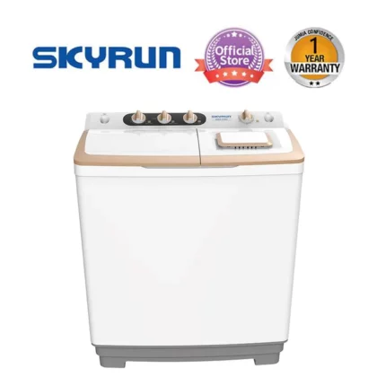 Skyrun Top Load, 11KG, Smart Control, LED Display, Menory of power interrupt, Child Lock (WMTL-11/HC)