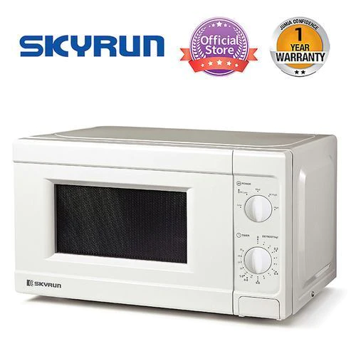 Skyrun Easy mechanical control;White;800W microwave output power 1250W microwave input power;Defrost function by Time & Weight FAST HEATING FUNCTION FIVE COOKING POWERS (MO20L-CPA)