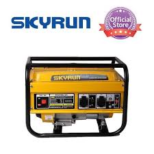 Skyrun Generator,2kw / 2.5kva, Gasoline, oil alret, 100% copper, Manual, Fashion Disign, 15L Fuel Tank, 220V / 50Hz (SK2500/ZH)