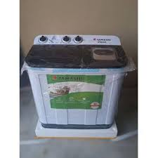 Tamashi 8kg Twin Tub Semi-Automatic Washing Machine (Cleaning Filter, Transparent Lid, Wind Jet Dry) (NWX080K)