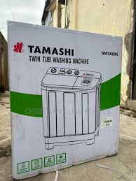 Tamashi 8kg Twin Tub Semi-Automatic Washing Machine (Cleaning Filter, Transparent Lid, Wind Jet Dry) (NWX080K)