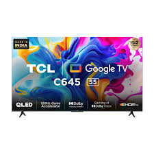 TCL 55" 55C645 QLED 4K Google TV